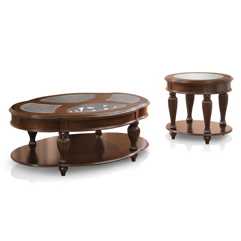 Astoria Grand Rhuddlan 2 Piece Living Room Table Set & Reviews Wayfair